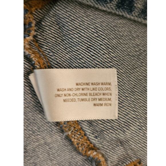 Old Navy Girl's Size Medium Trucker Denim Jacket - Picture 4 of 6